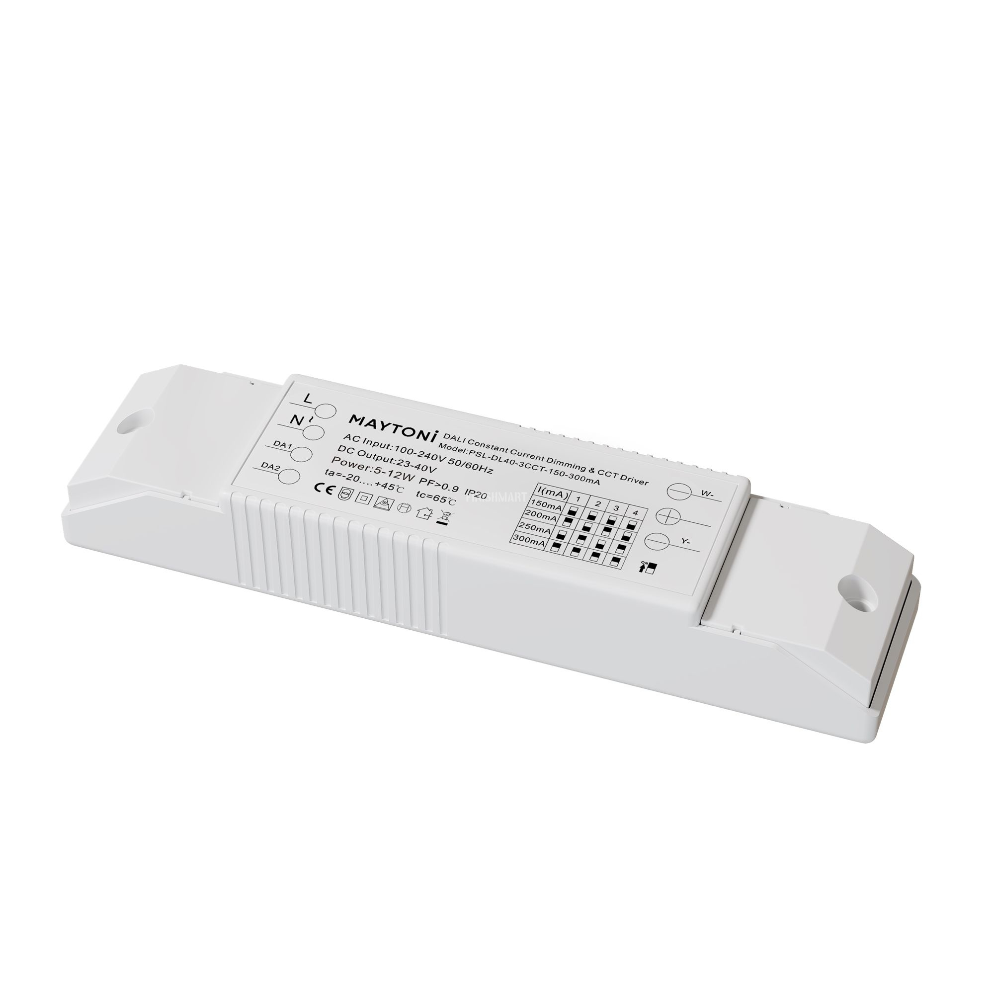 Источник питания DALI CCT(DT8) 5-12W IP20