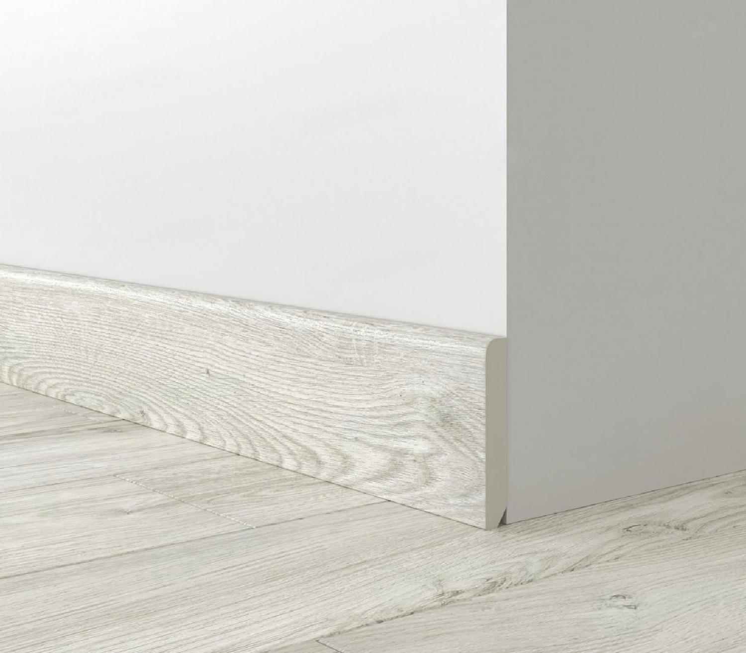 Напольный плинтус Parquet Light Снежный SK 13-11