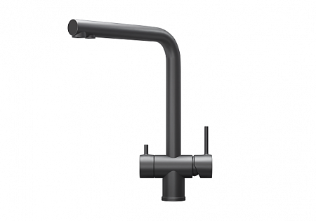 Смеситель Granula KS-7011 графит матовый