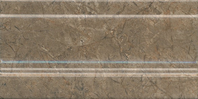 FMD043 Плинтус Каприччо коричневый глянцевый 20x10x1,3