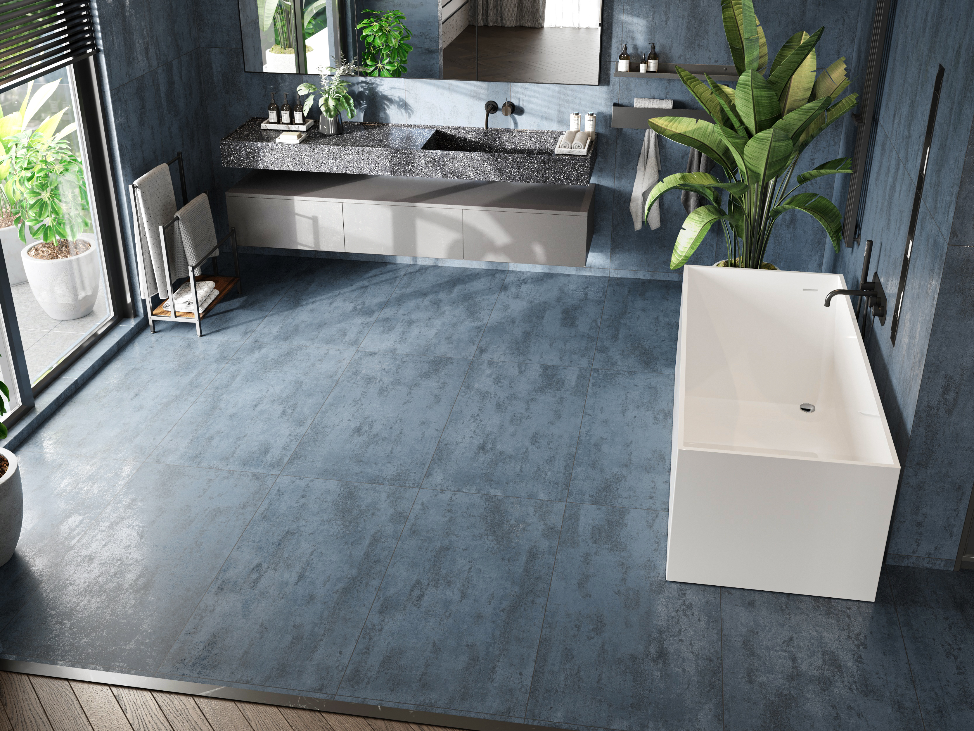 Керамогранит Metallic Azul