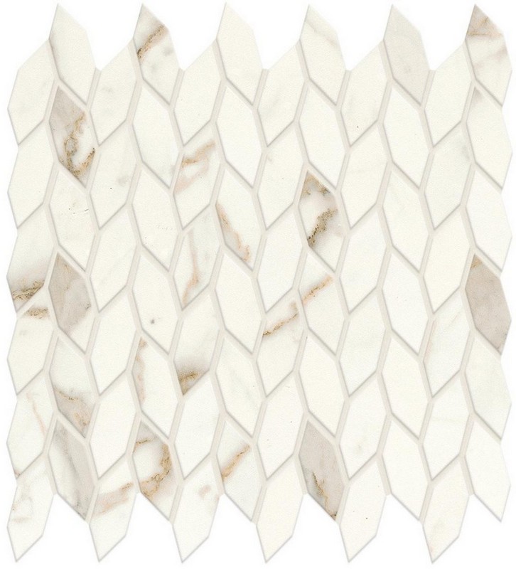Мозаика Marvel Calacatta Prestigio Mos. Twist Silk (A4WP)