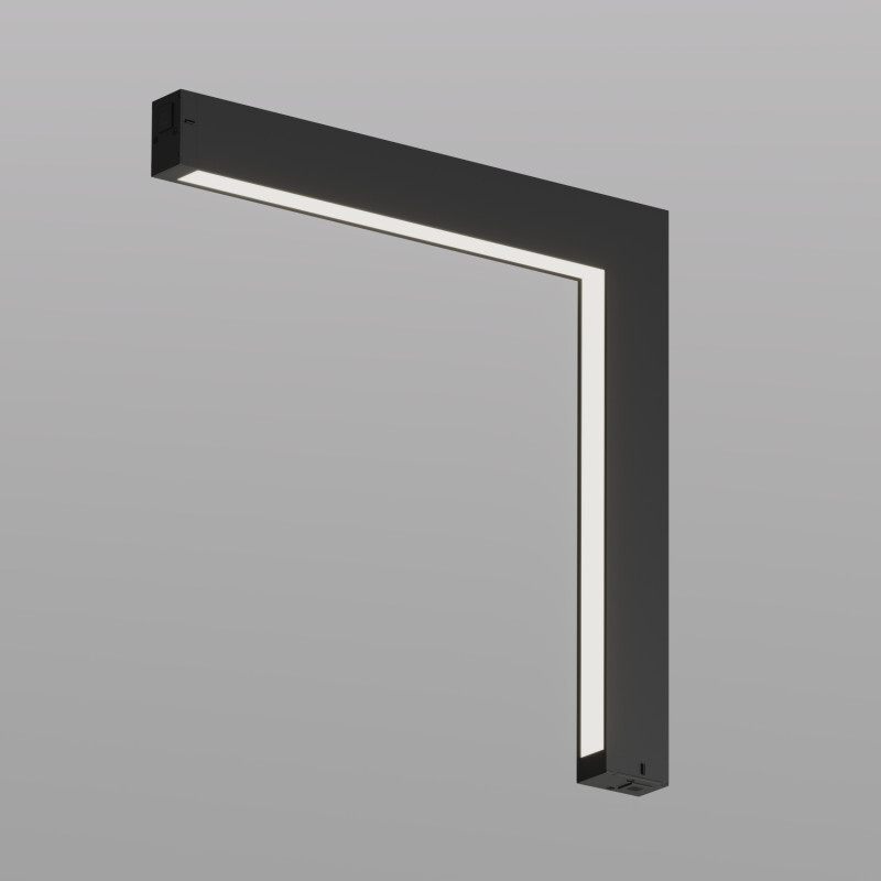 Угловой трековый светильник SMART LINEAR DK8015-BK