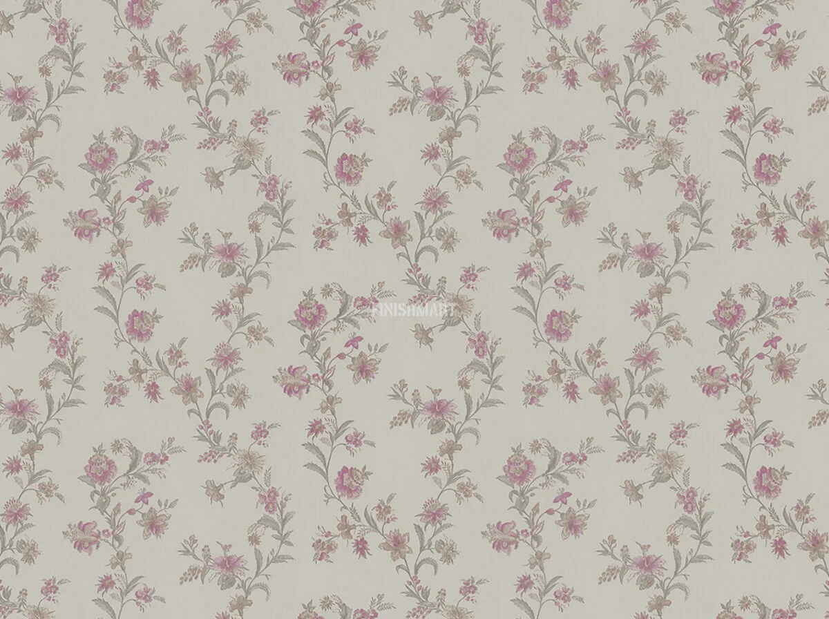 Z66853 Обои Zambaiti (Satin Flowers IV) (1*12) 10,05х0,53 винил на флизелине