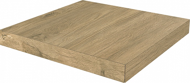 Керамическая плитка Kerama Marazzi Ступень Сальветти капучино угловая левая клееная 33х33