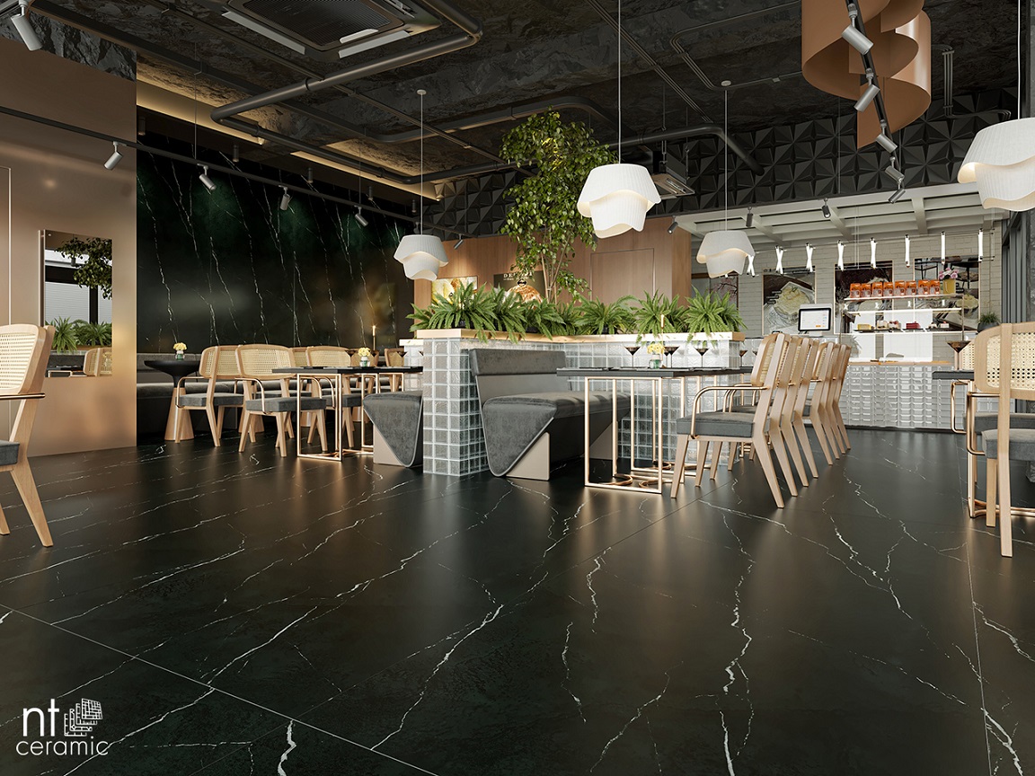 Керамогранит Nero Marquina