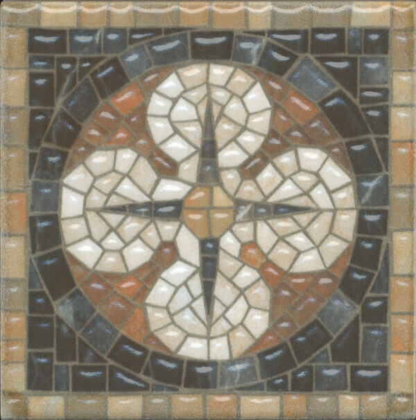 Керамическая плитка Kerama Marazzi Вставка Стемма 9,8х9,8