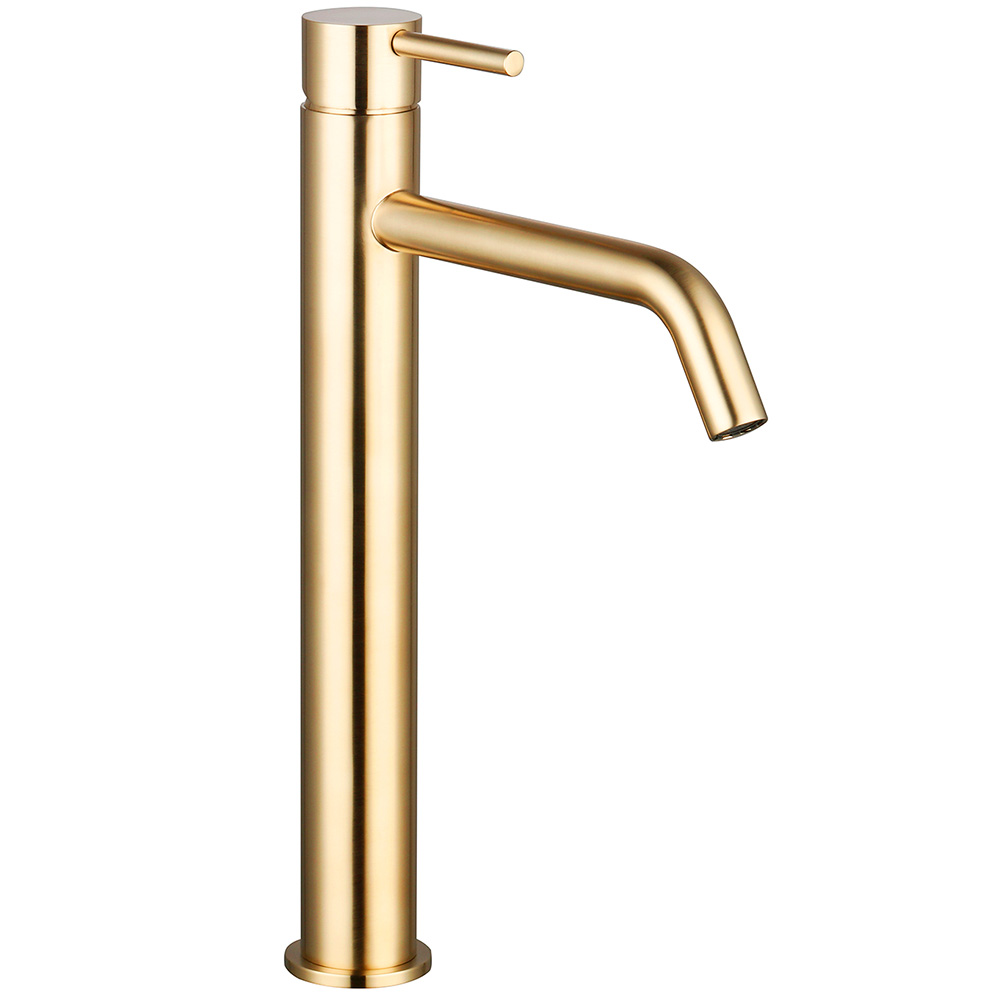Смеситель для раковины-чаши AQUAme Siena AQM6214GG золото