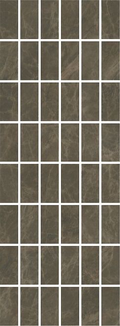 Керамическая плитка Kerama Marazzi Декор Лирия коричневый мозаичный 15х40