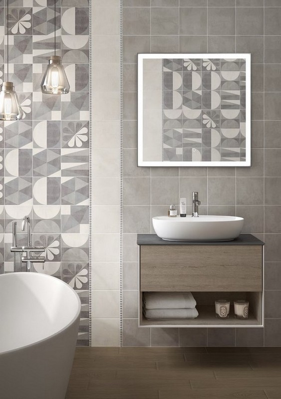PLB.M.80.1/OAK.O Тумба PLAZA Modern подвесная 80 дуб орегон 1 ящик + полка