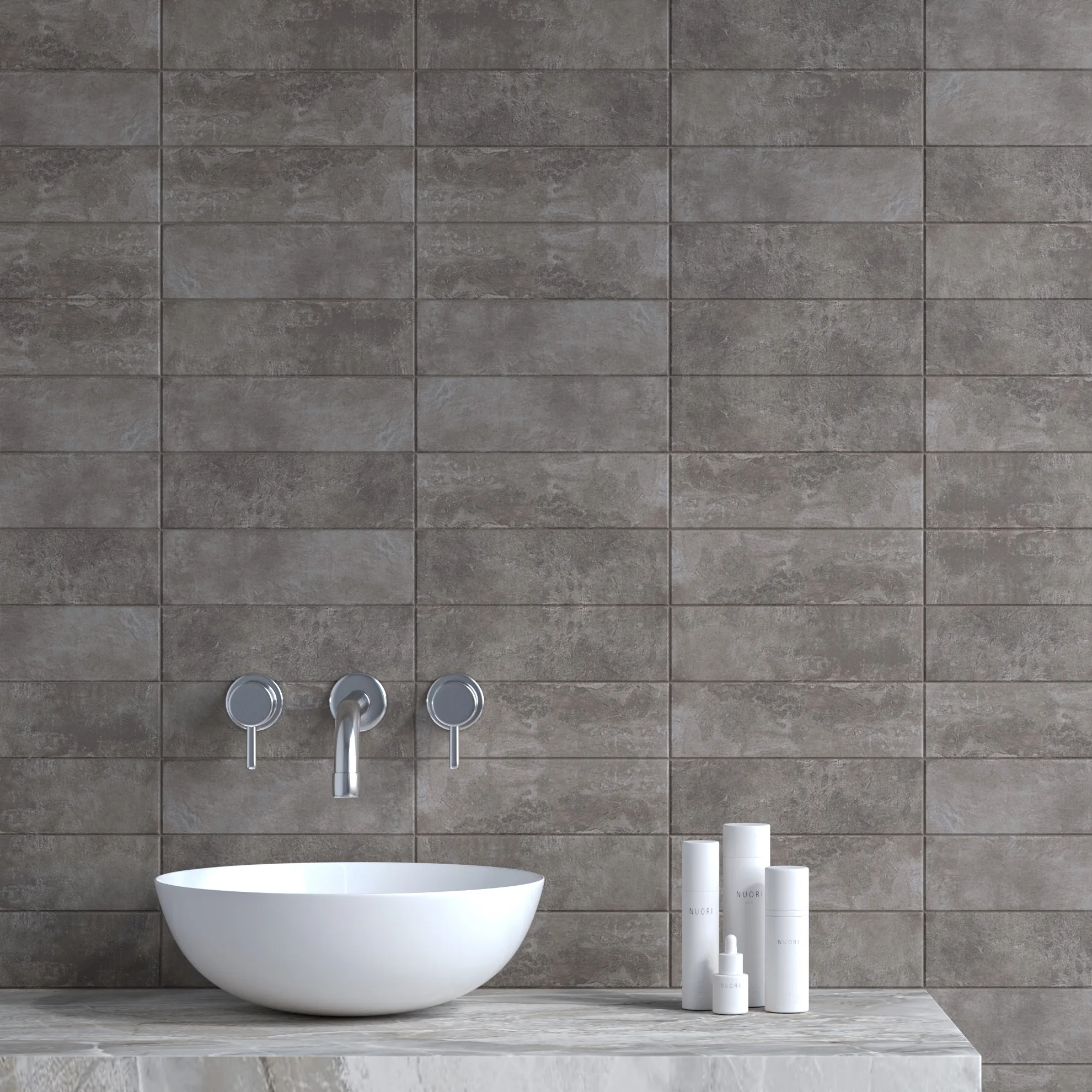 Керамическая плитка Kerama Marazzi Плитка Маттоне серый 8,5х28,5