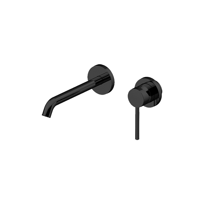 Смеситель для раковины Gattoni Circle Two 9137/91NO черный матовый