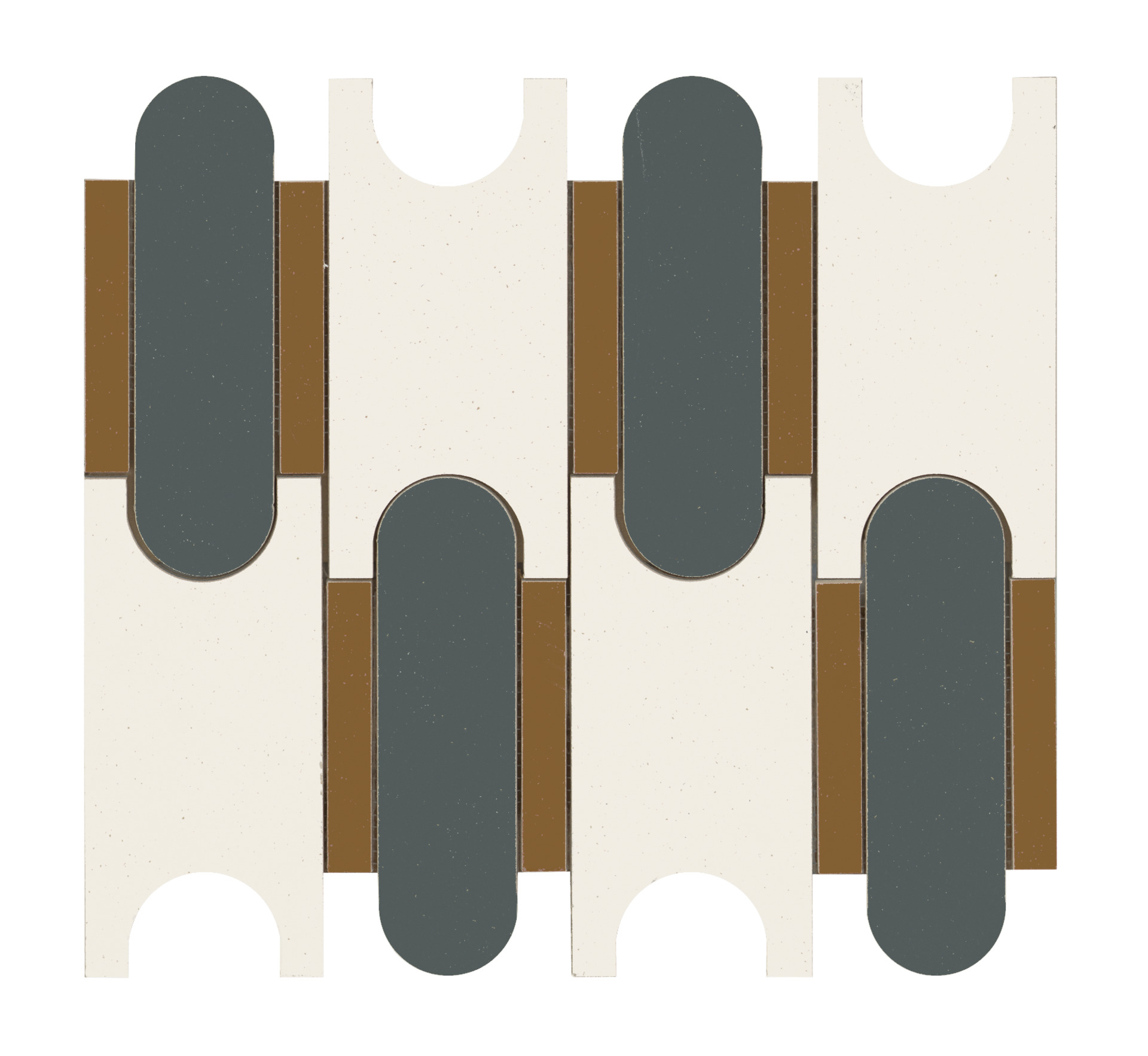 Мозаика Marazzi Italy Momenti Mosaico Puzzle Bianco 30,6х32,8