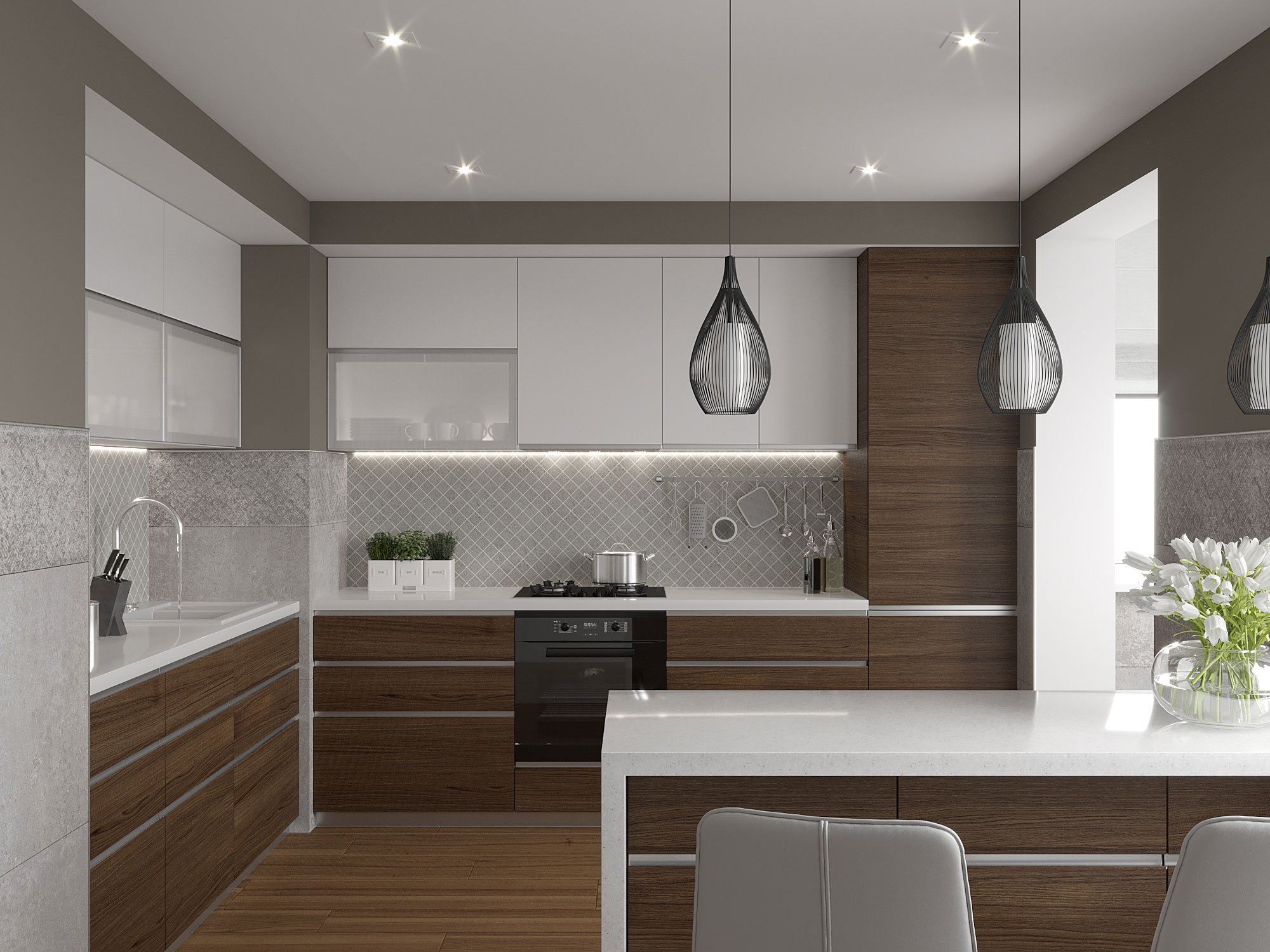 Керамогранит Serenissima Cir Costruire Metallo Titanio 60х120