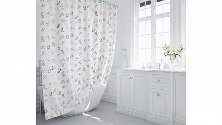 Fixsen DESIGN FX-1507 Штора для ванной Fixsen Flora