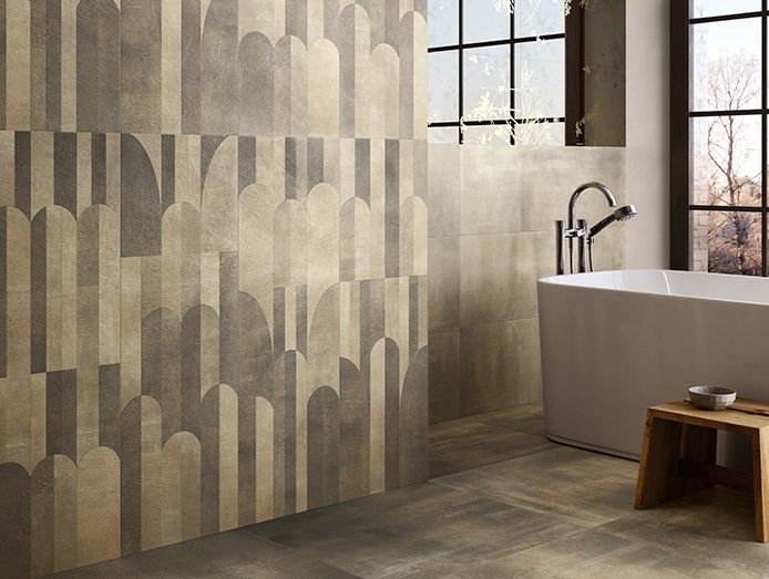 Керамическая плитка Villeroy&Boch Декор зеркальный Arc Noir Mirror Matt.Rec. 40x40