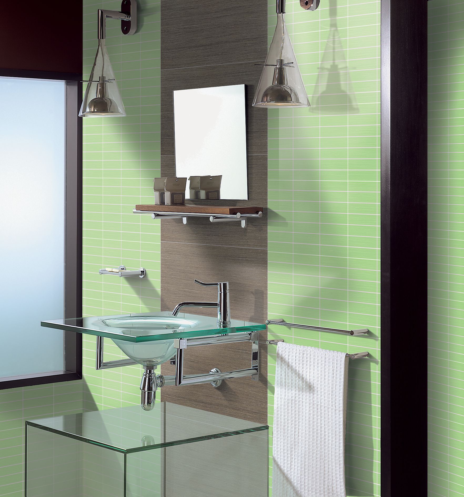 Керамическая плитка Marazzi Italy Плитка Fresh Cuadro 38 Cielo 25х38