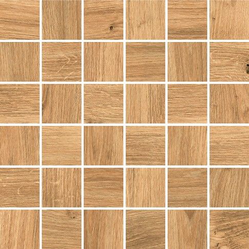 Мозаика Cersanit Woodhouse коричневый 30х30