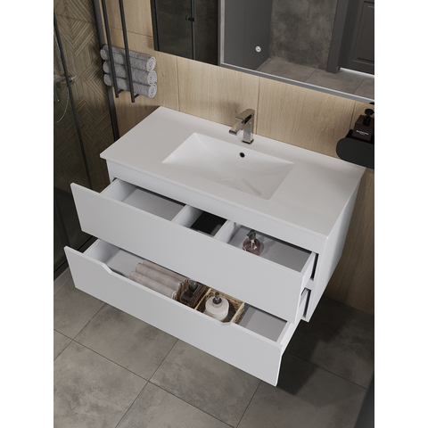 Orange B03-1000W раковина встраиваемая санфарфор, белый глянец