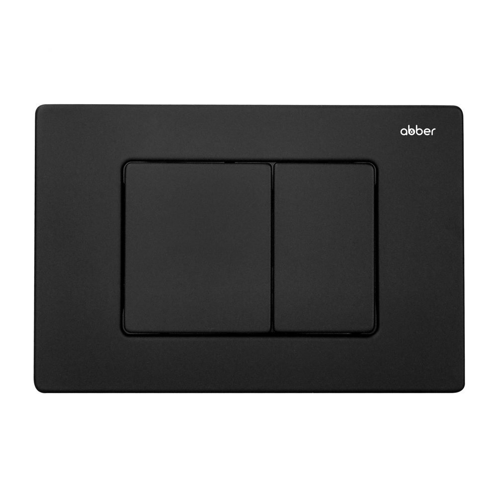 Комплект подвесной унитаз Abber Bequem AC1100MB с микролифтом + система инсталляции AC0105 с кнопкой смыва AC0120MB