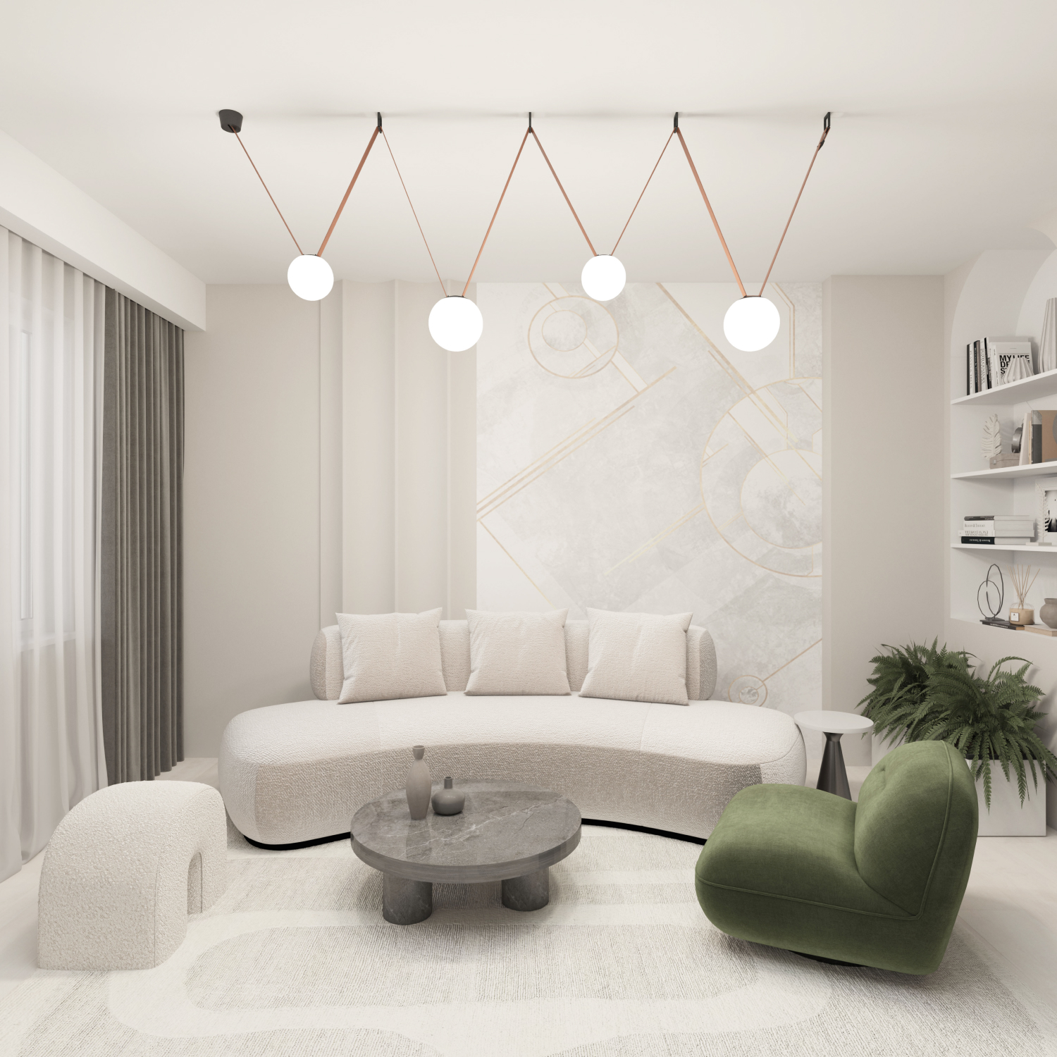 Трековый светильник BELTY ORB DK5552-BK