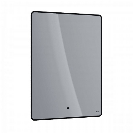 Зеркало Lemark MIOBLACK 70х80см с интерьерной подсветкой, с подогревом