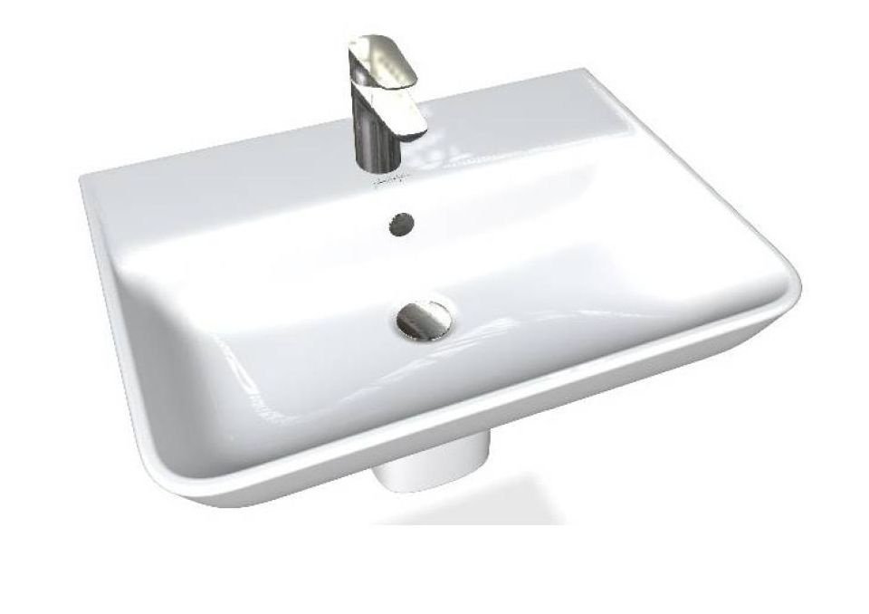 Раковина Jacob Delafon Struktura 60 см EGD112-00 белый