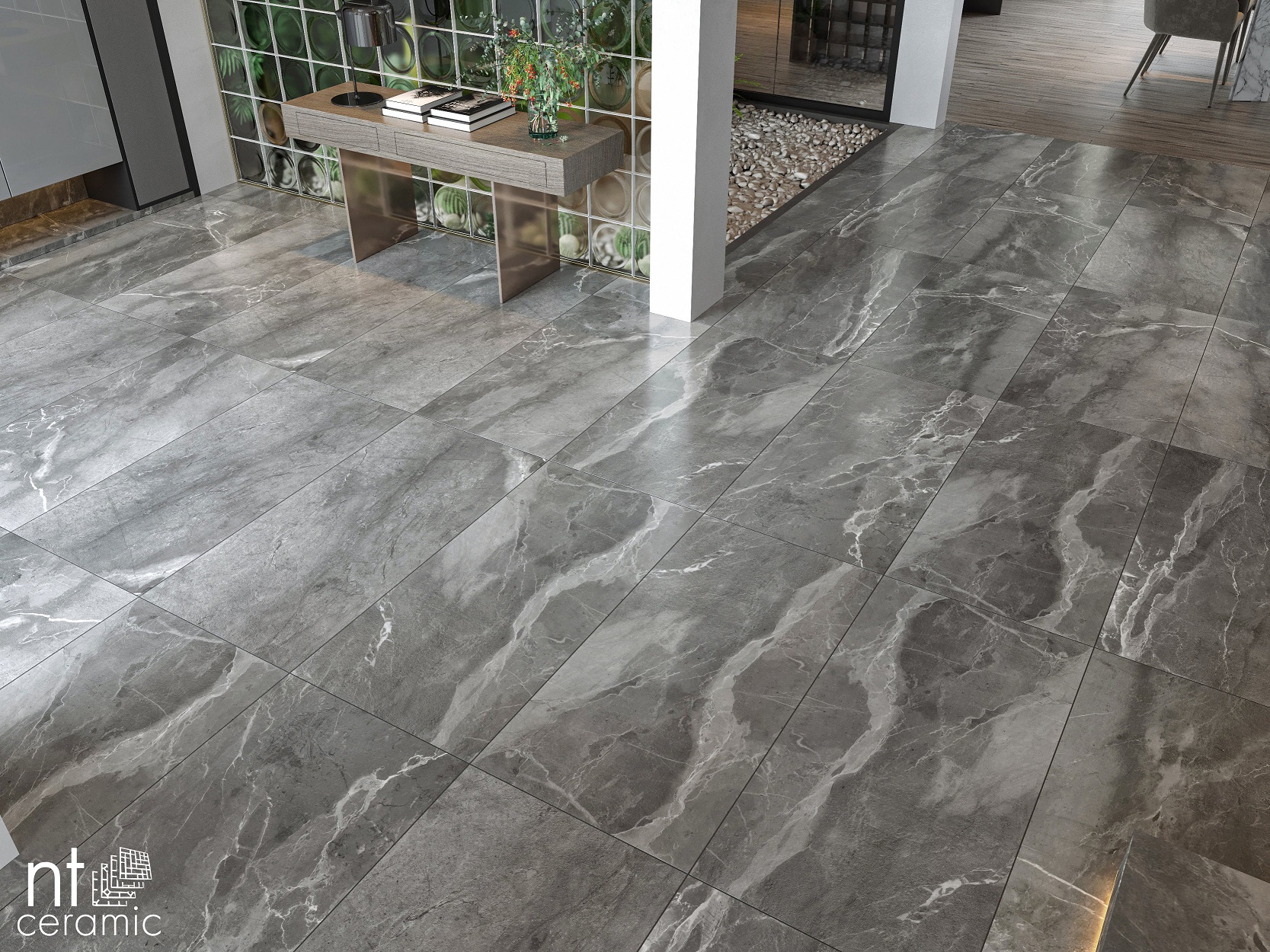 Керамогранит Slate Black