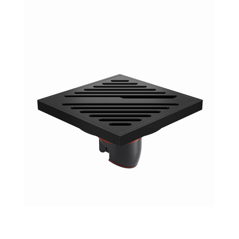 Душевой трап Orange TR01-008b, 100х100, черный