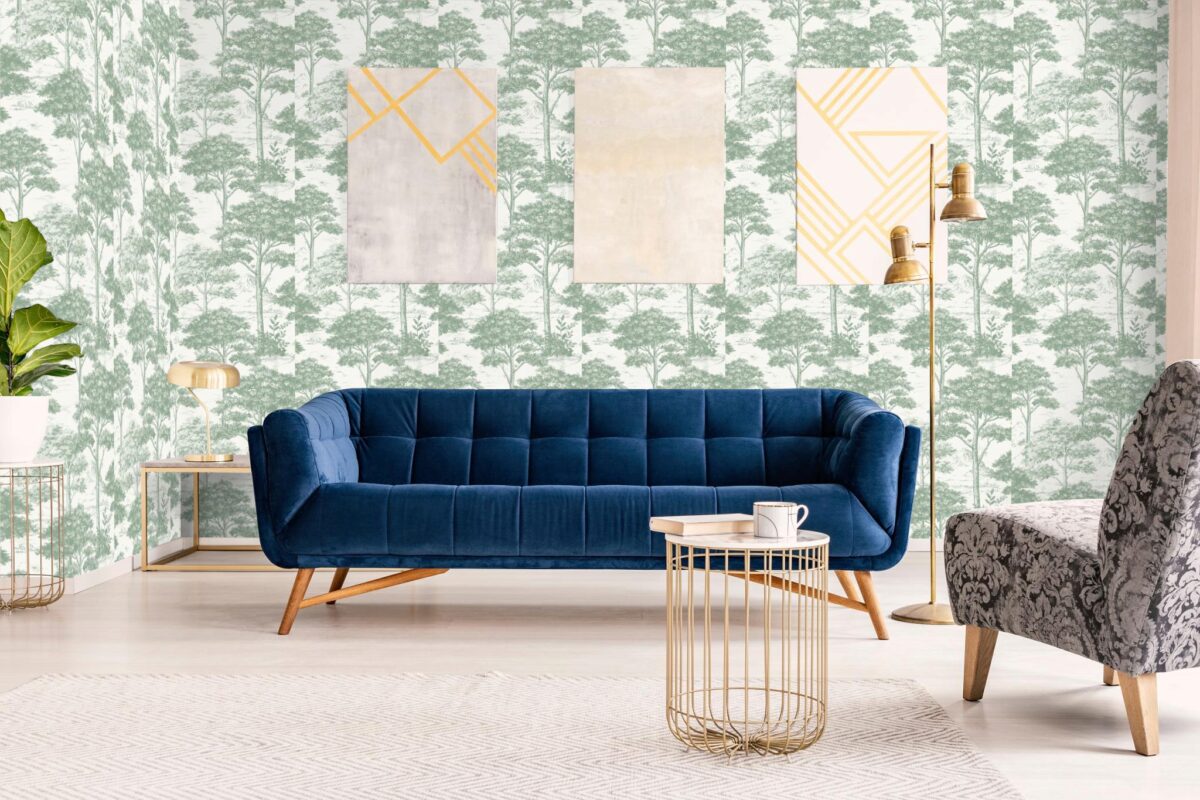 MN 3009 Обои Grandeco (Maison) (1*12) 10,05х0,53 винил на флизелине