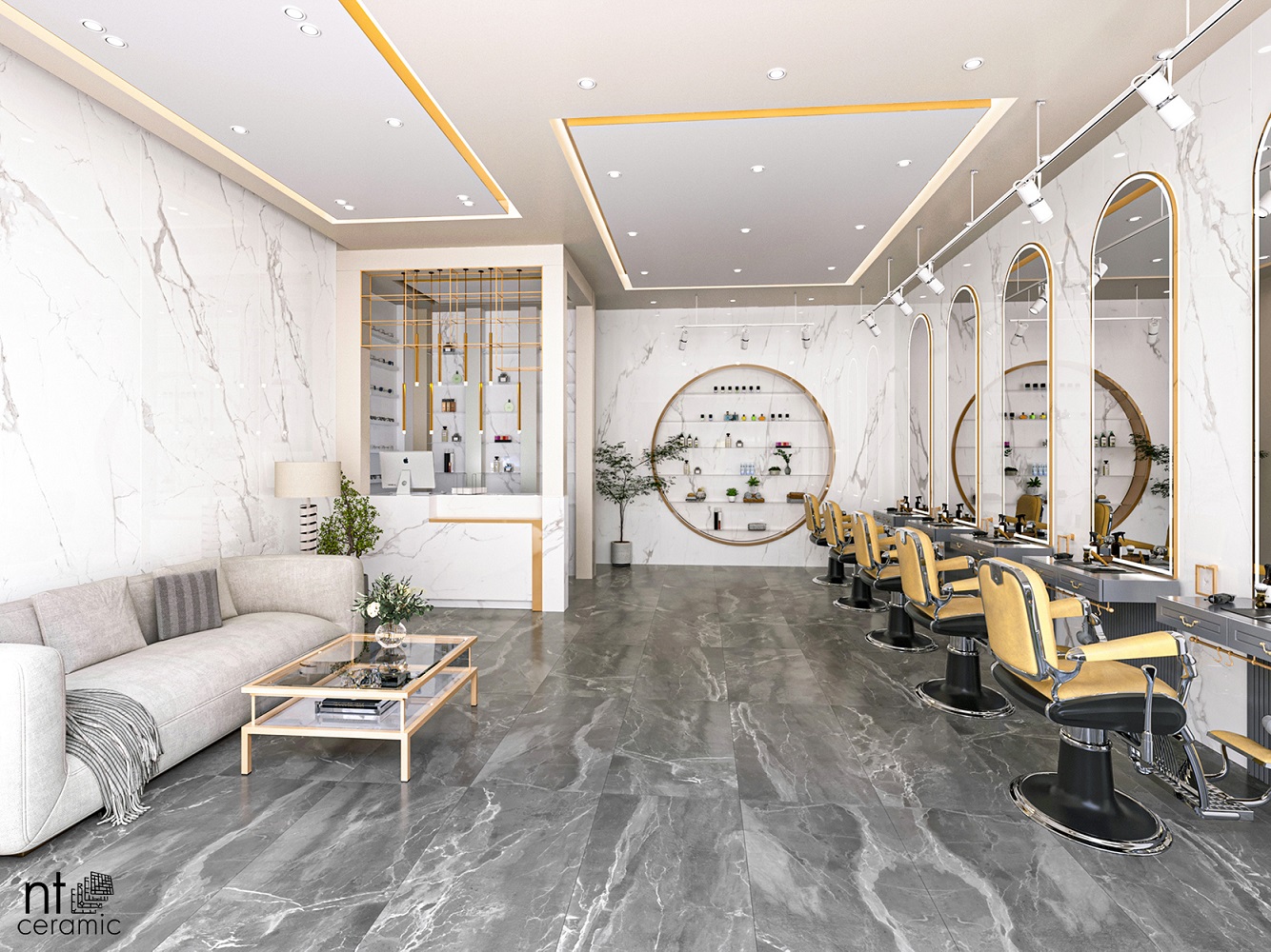 Керамогранит Marble White