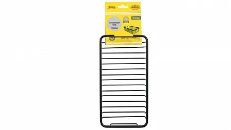 Fixsen HOTEL FX-31050A Полка прямоугольная одноэтажная черная
