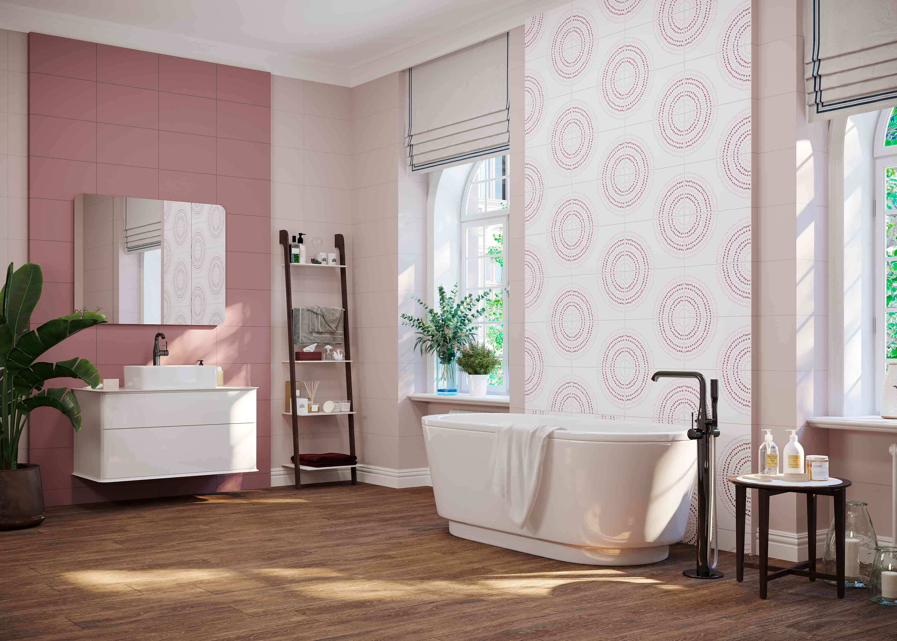 Керамическая плитка Creto Плитка Monica taupe 25х40