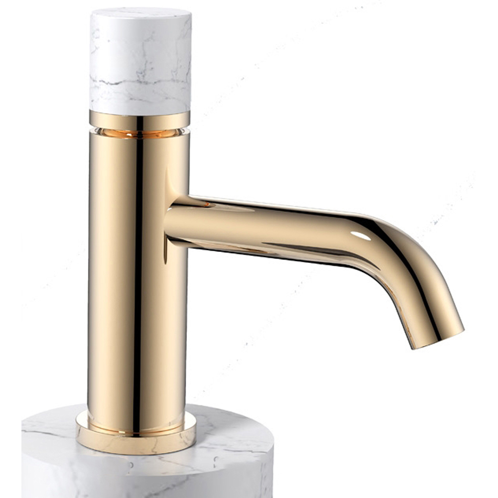 Смеситель Boheme Stick 121-G-MR для раковины, gold