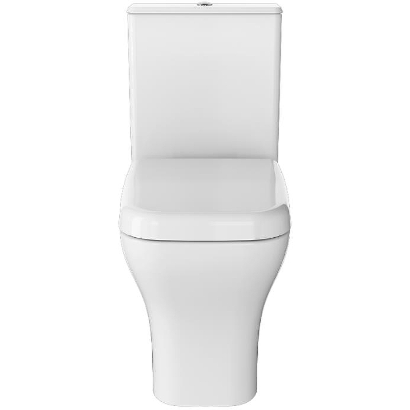 Унитаз-компакт безободковый VitrA Polar 9843B003-7201 с крышкой-сиденьем микролифт, белый