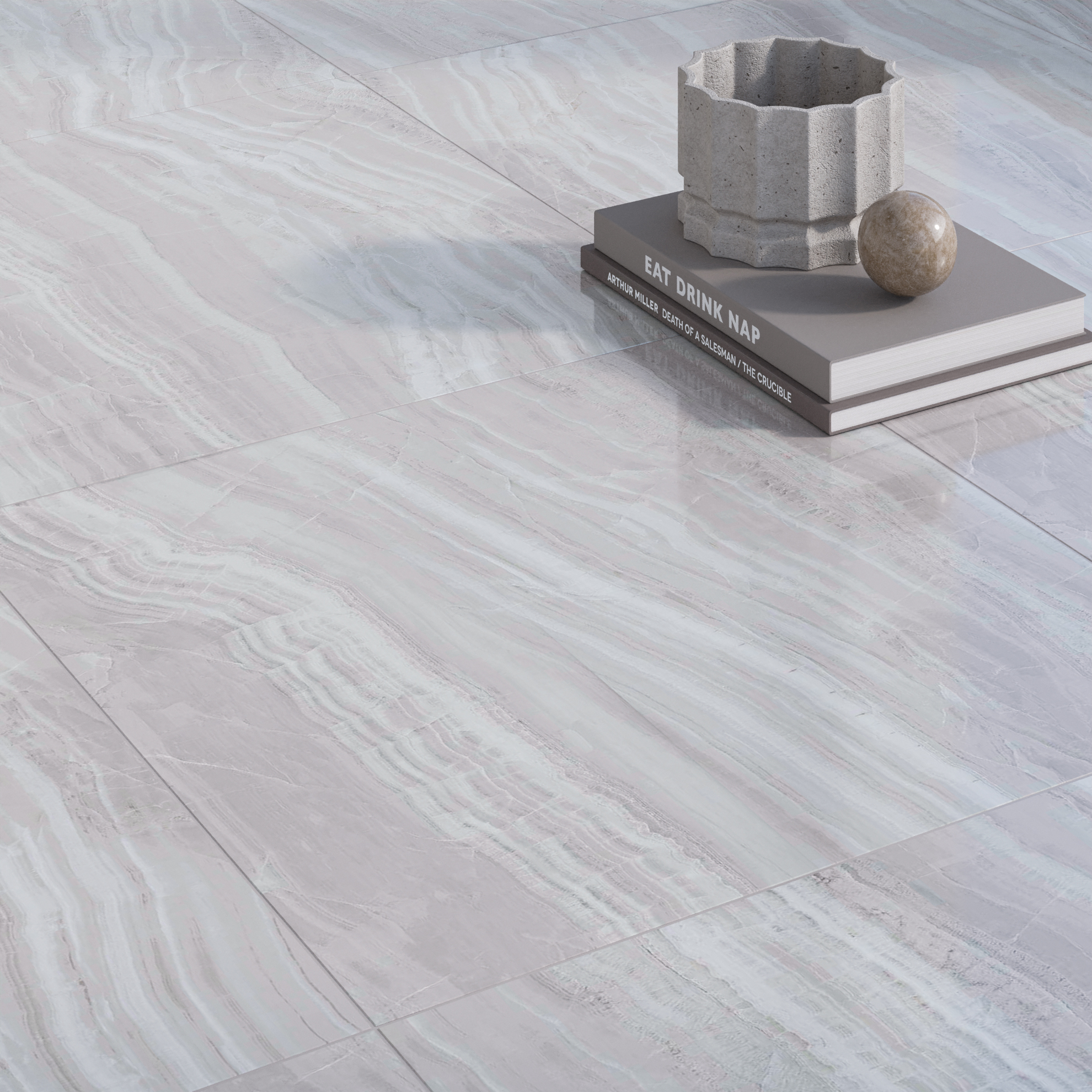 Керамогранит Kerama Marazzi Контарини светлый лаппатированный 60х60