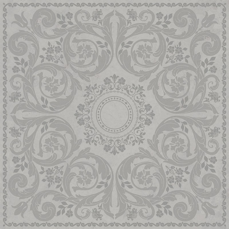 HGD/B592/SG850290R Риальто 2 серый матовый обрезной 80x80x0,9 декор