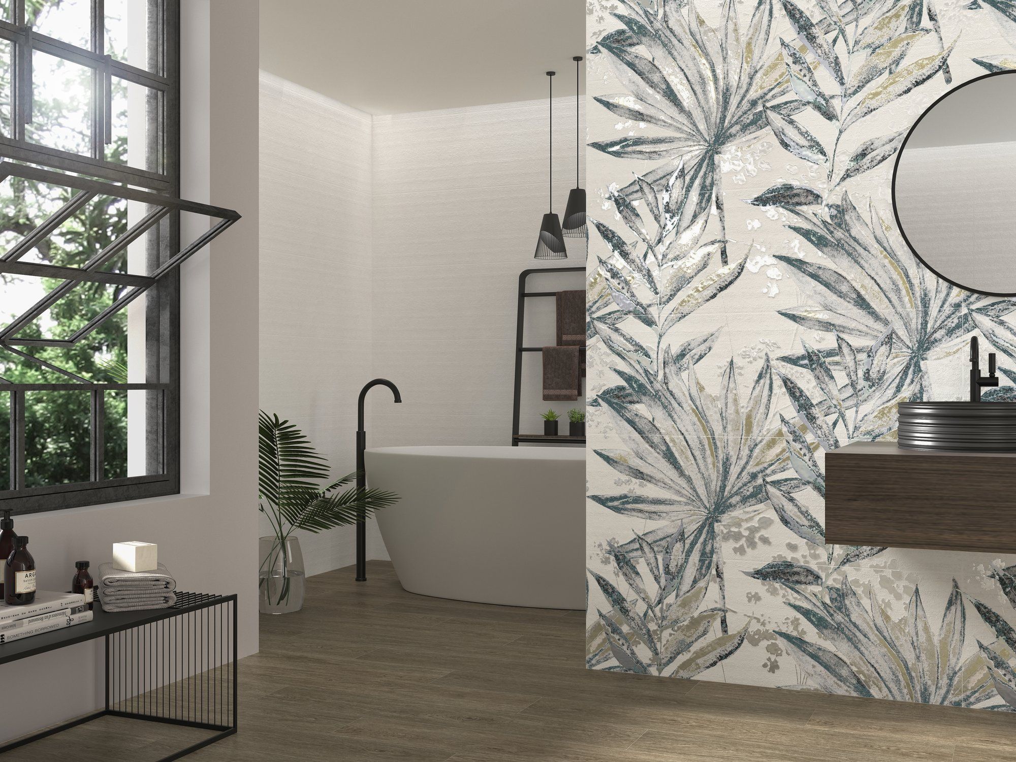 Керамическая плитка Ape Ceramica Плитка Rizzo White rect. 40x120