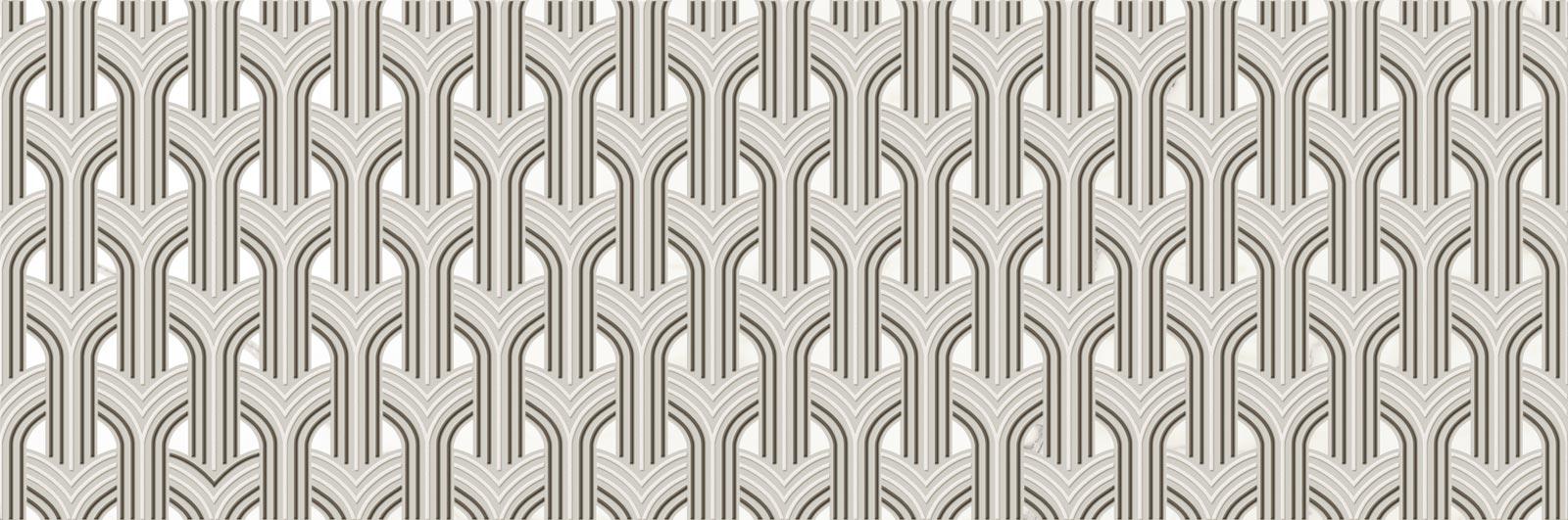 Керамическая плитка Marazzi Italy Декор Allmarble Wall Statuario Lux Decoro Retro 40x120