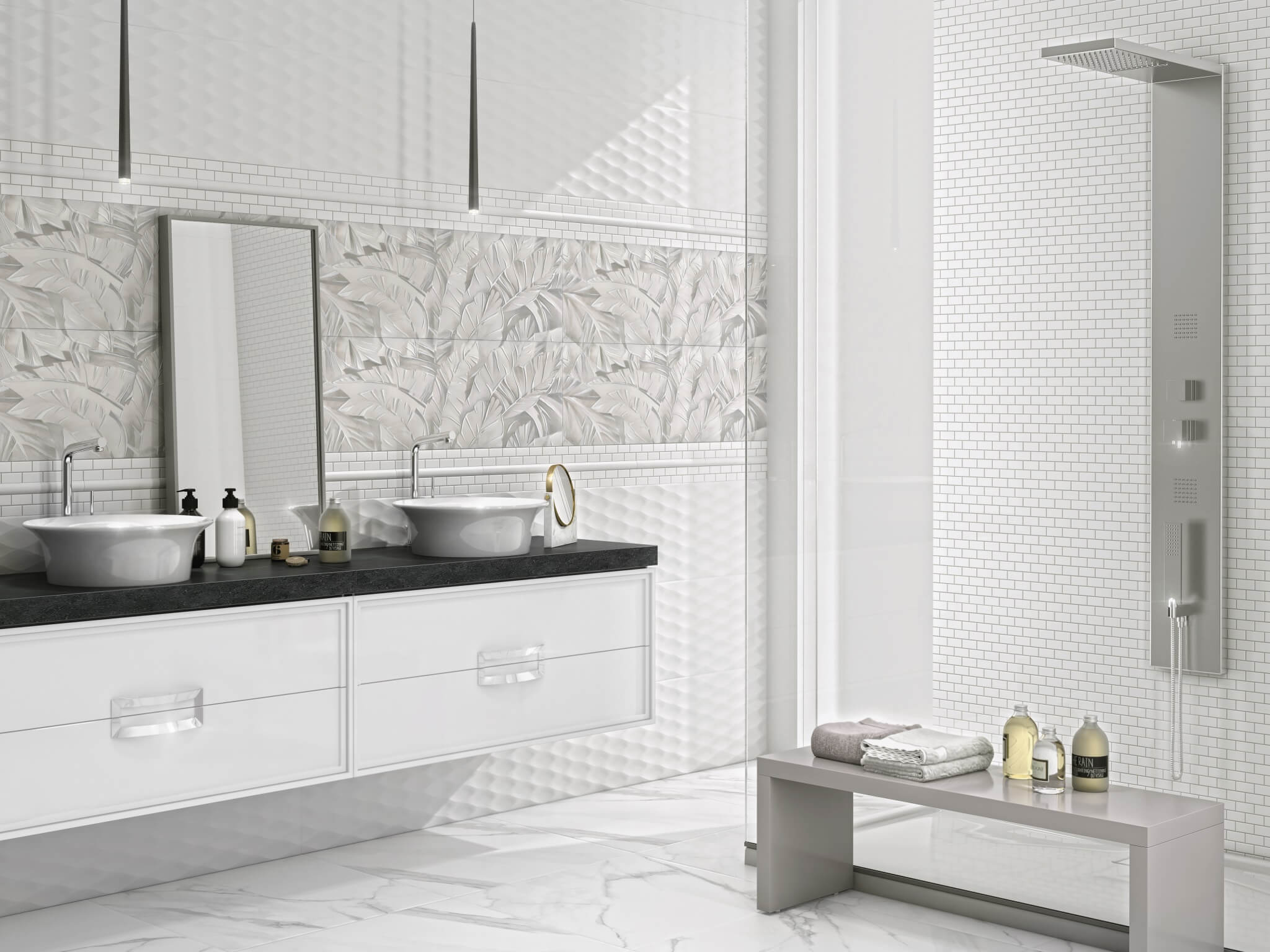 Керамическая плитка Kerama Marazzi Декор Турнон 30х89,5