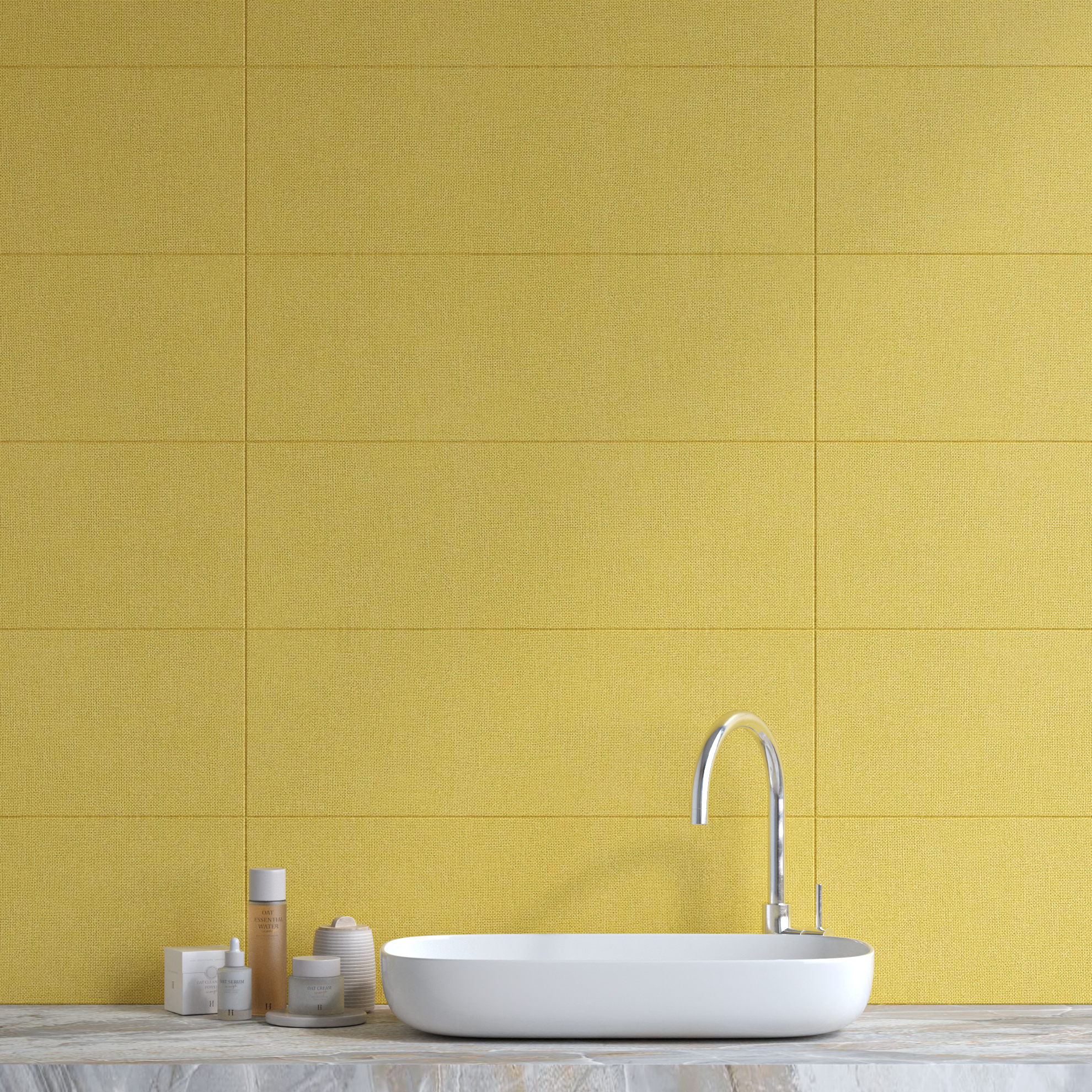 Керамическая плитка Marazzi Italy Плитка Outfit Ocher 25x76