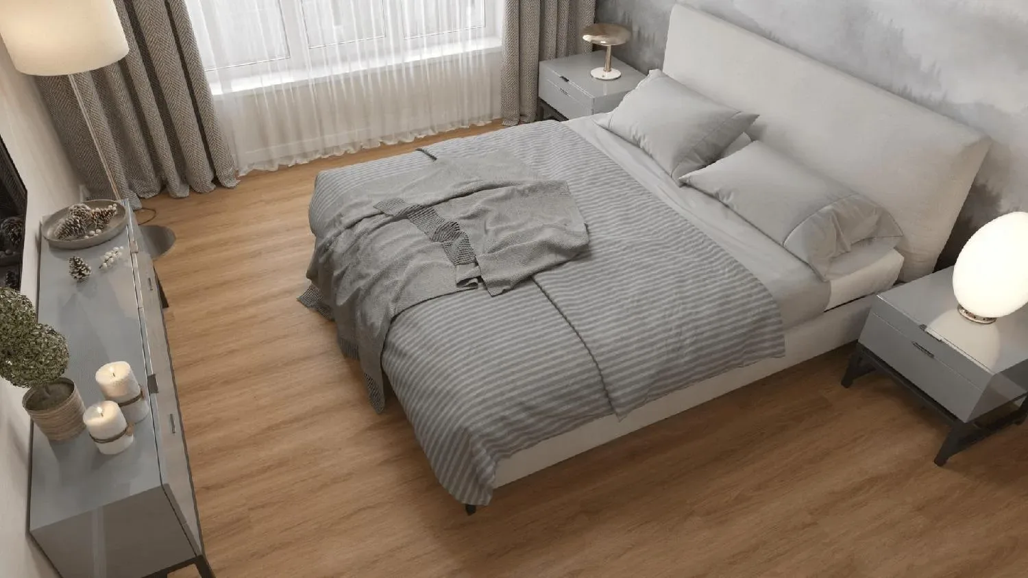 LVT плитка ДУБ РЫЖИЙ ECO 3-21