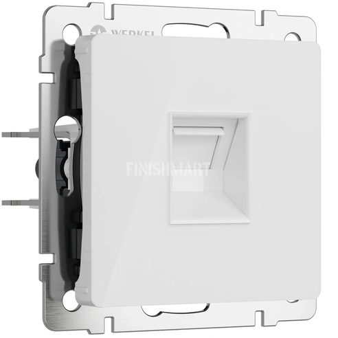 Розетка Ethernet RJ-45 (белый акрил) W1181041