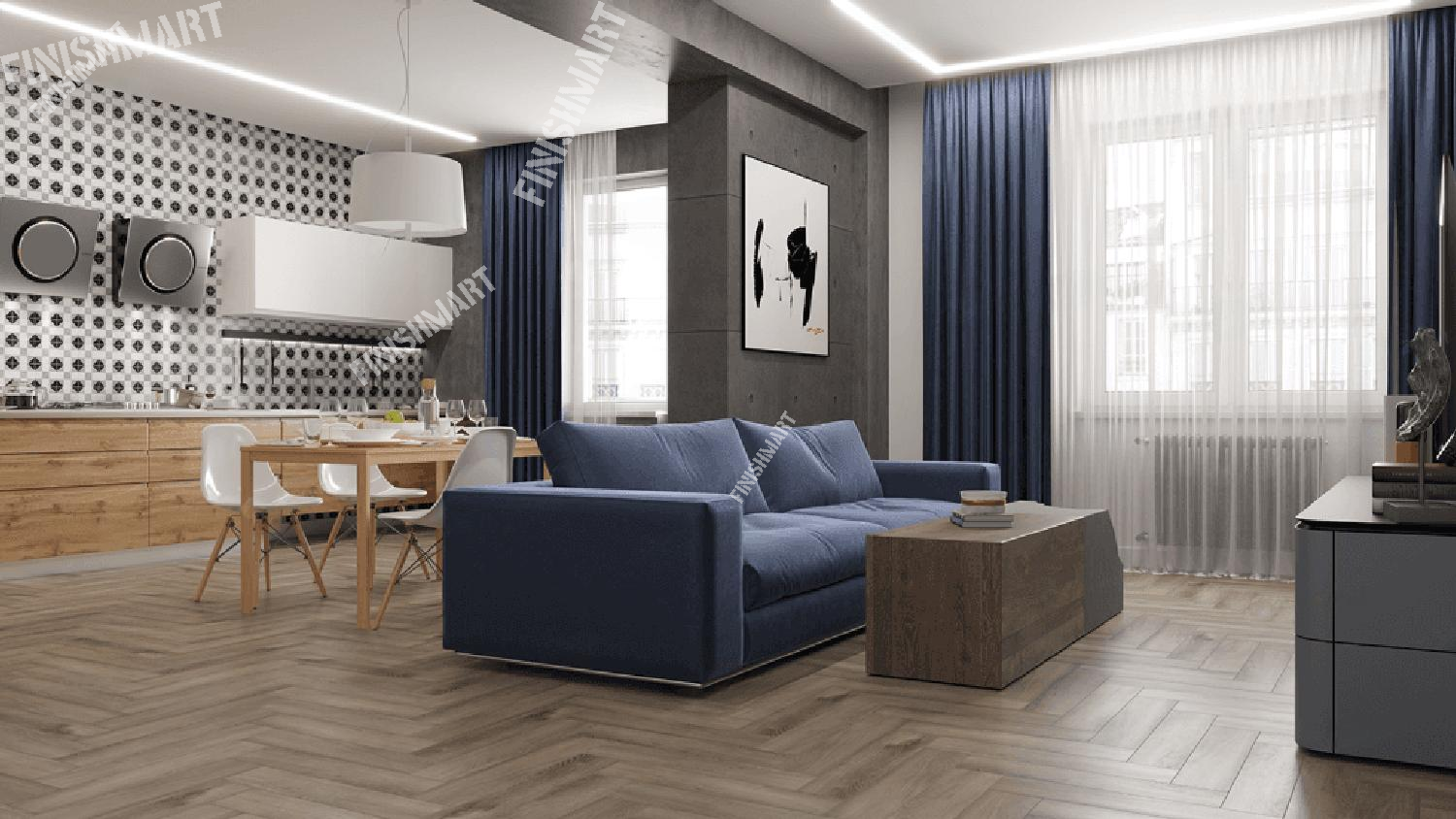 LVT плитка Дуб Исида ECO 16-15