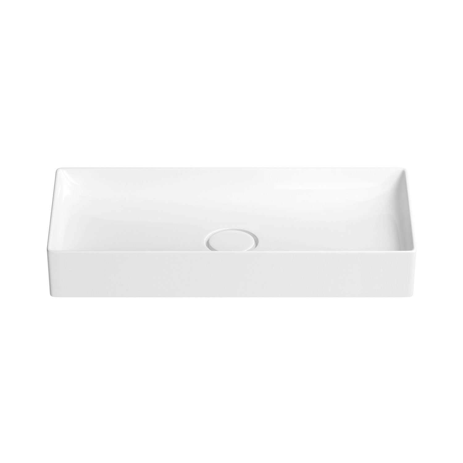 Раковина Wellsee Pure BY 75см, 150711000 белый