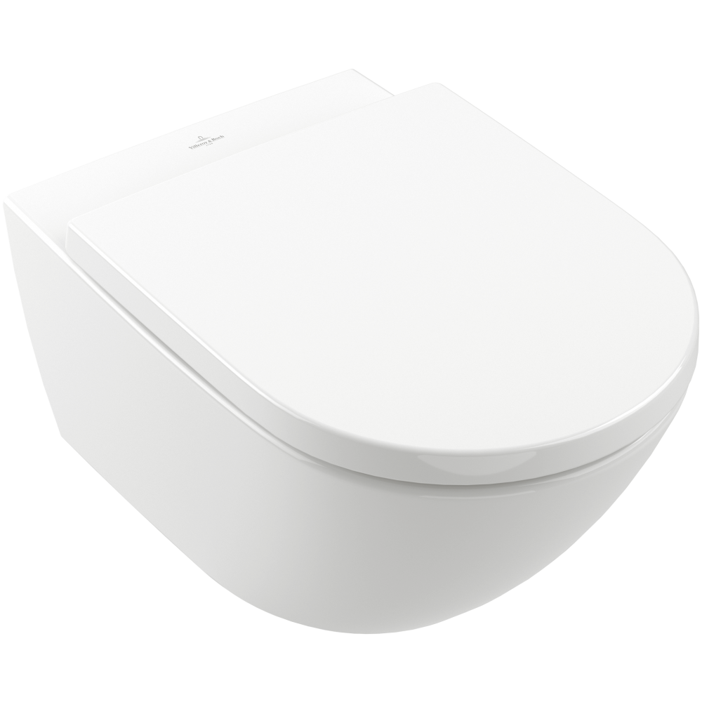 Подвесной унитаз Villeroy & Boch Subway 3.0 4670TS01 с сиденьем микролифт