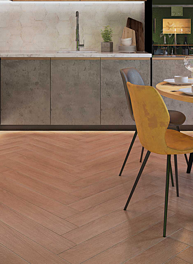 Керамогранит Marazzi Italy Treverkmood Faggio 15х90