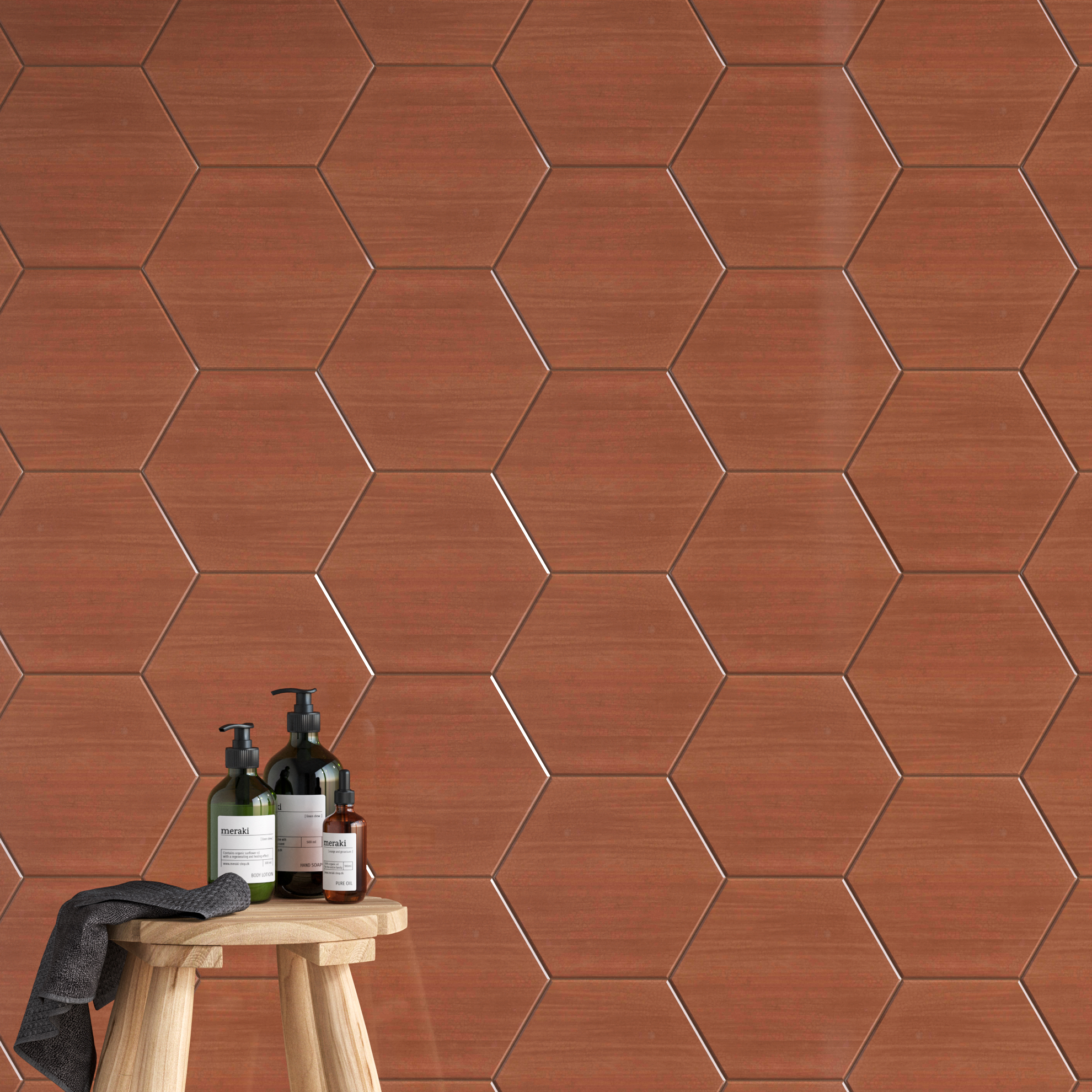 Керамическая плитка Kerama Marazzi Плитка Макарена коричневый 20х23,1