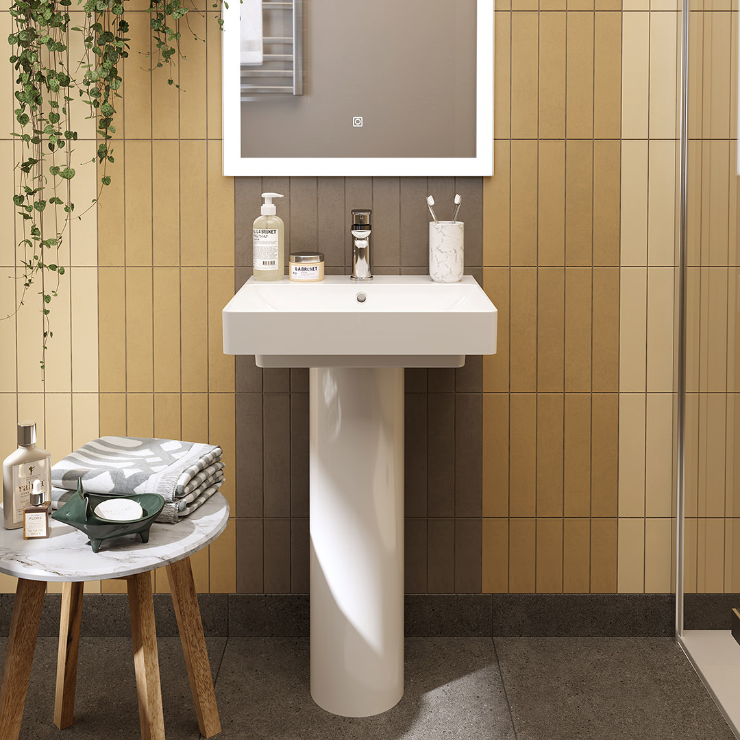 Раковина Kerama Marazzi Pro 50 см PROR.wb.50 белая глянцевая