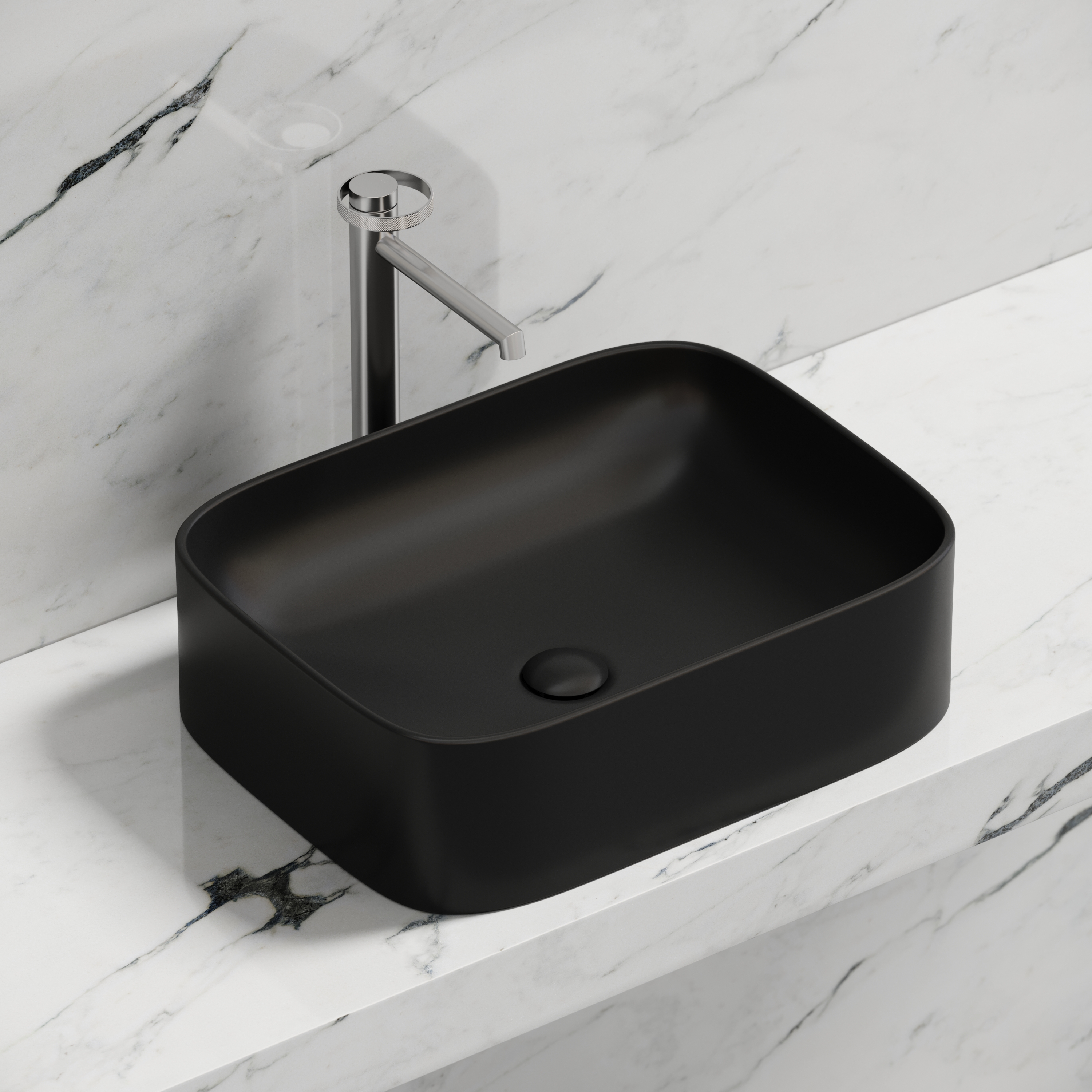 Раковина Ceramica Nova Element 50 см CN6052MB черная